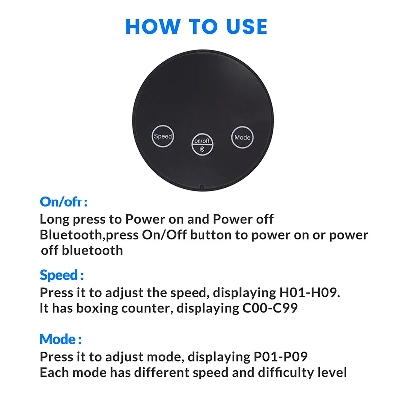Intelligent Music Boxing Tag Hung on The Wall, Electronic Reaction Machine, Training Room, Practice Sandbag