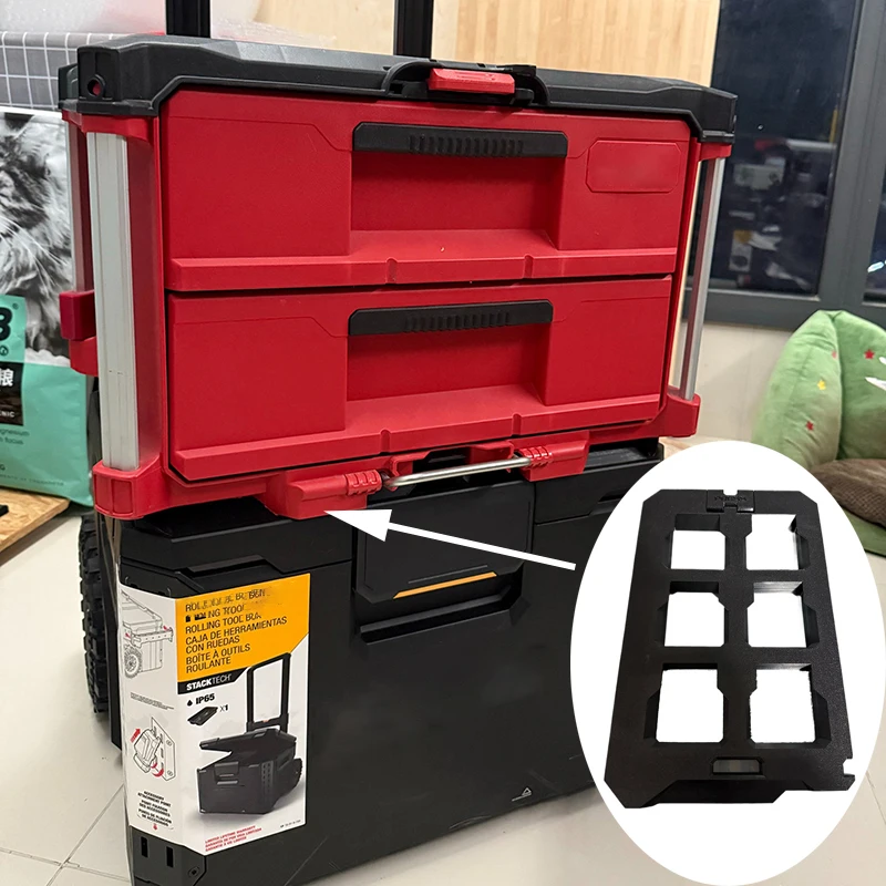 Adapter Plate Suitable for TOUGHBUILT Toolbox To Milwauke Packout Adapter Plate Tools Box Connection Board Transfer Accessories