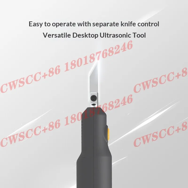 Handheld Multi-Purpose Ultrasonic Cutting Tool Set, Model Making and Modification Tool QS-01, Plastic and Resin Cutting
