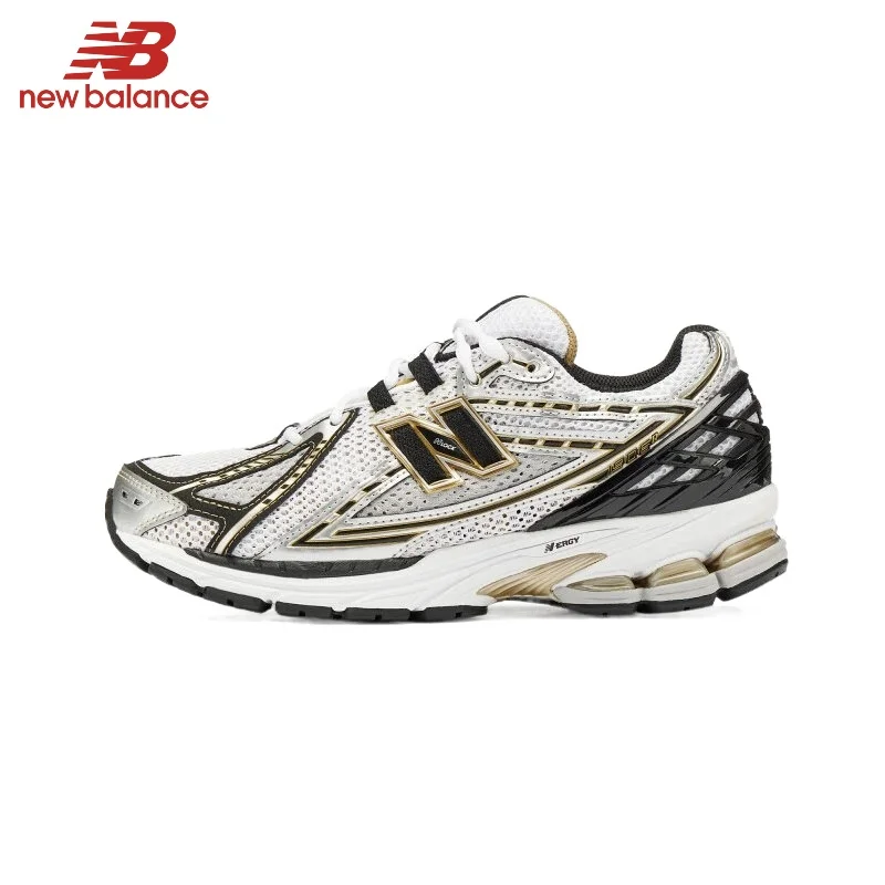 Original New Balance NB 1906R Retro All-fit Mesh Fabric Leather Low-top Casual Running Shoes Unisex Gray Sneakers