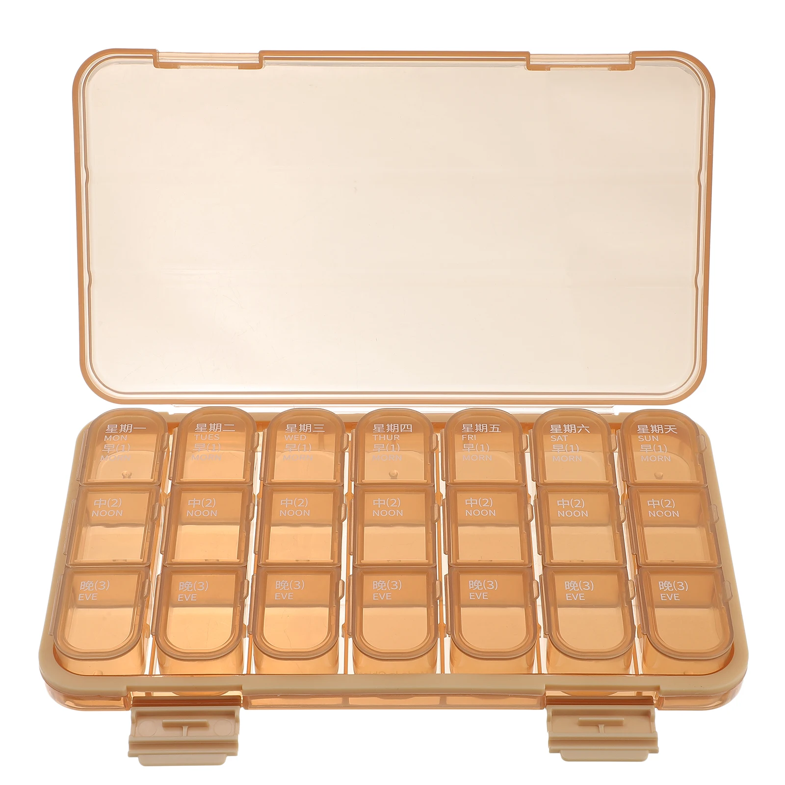 

Portable Medicine Box Pills Storage Container Travel Pill Case White Color Easy to Use Carry Fish Oil Practical Accessory Long