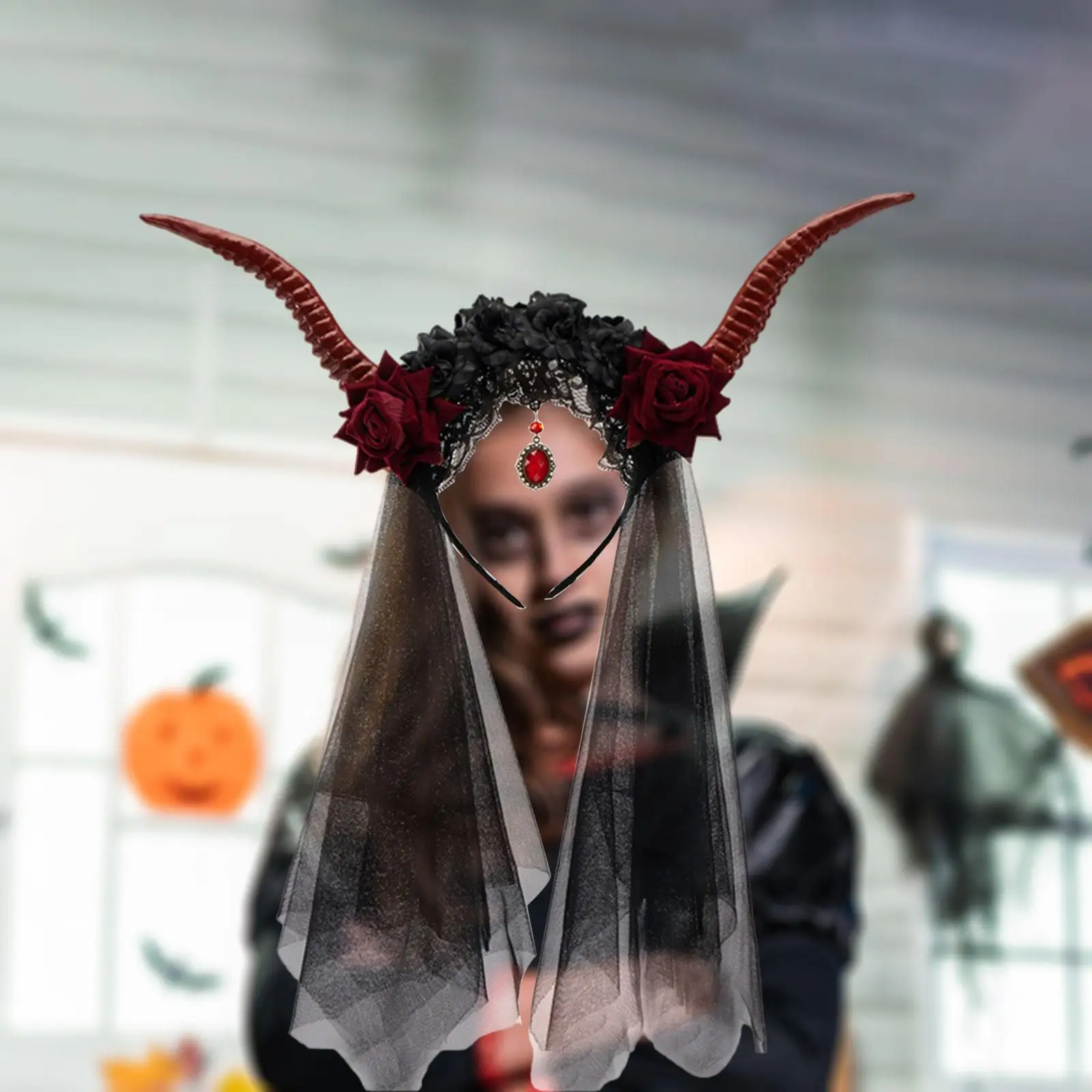 ที่คาดผมตกแต่งผมห่วงหัตถกรรมเสื้อผ้าที่คาดผมสุทธิสําหรับการเล่นตามบทบาท