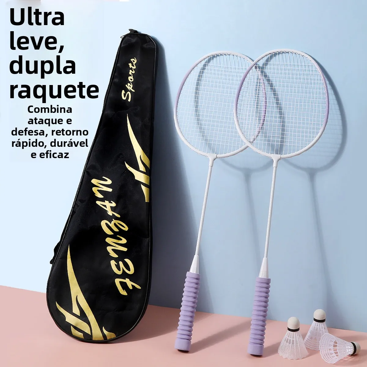 high-elastic-badminton-racket-durable-couples-student-children's-lightweight-badminton-racket-easy-to-handle-for-beginners