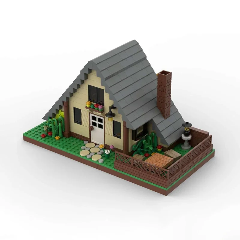 Moc Building Blocks The cabin Technology Modular Bricks Model  Gifts Christmas Toys DIY Sets Assembly