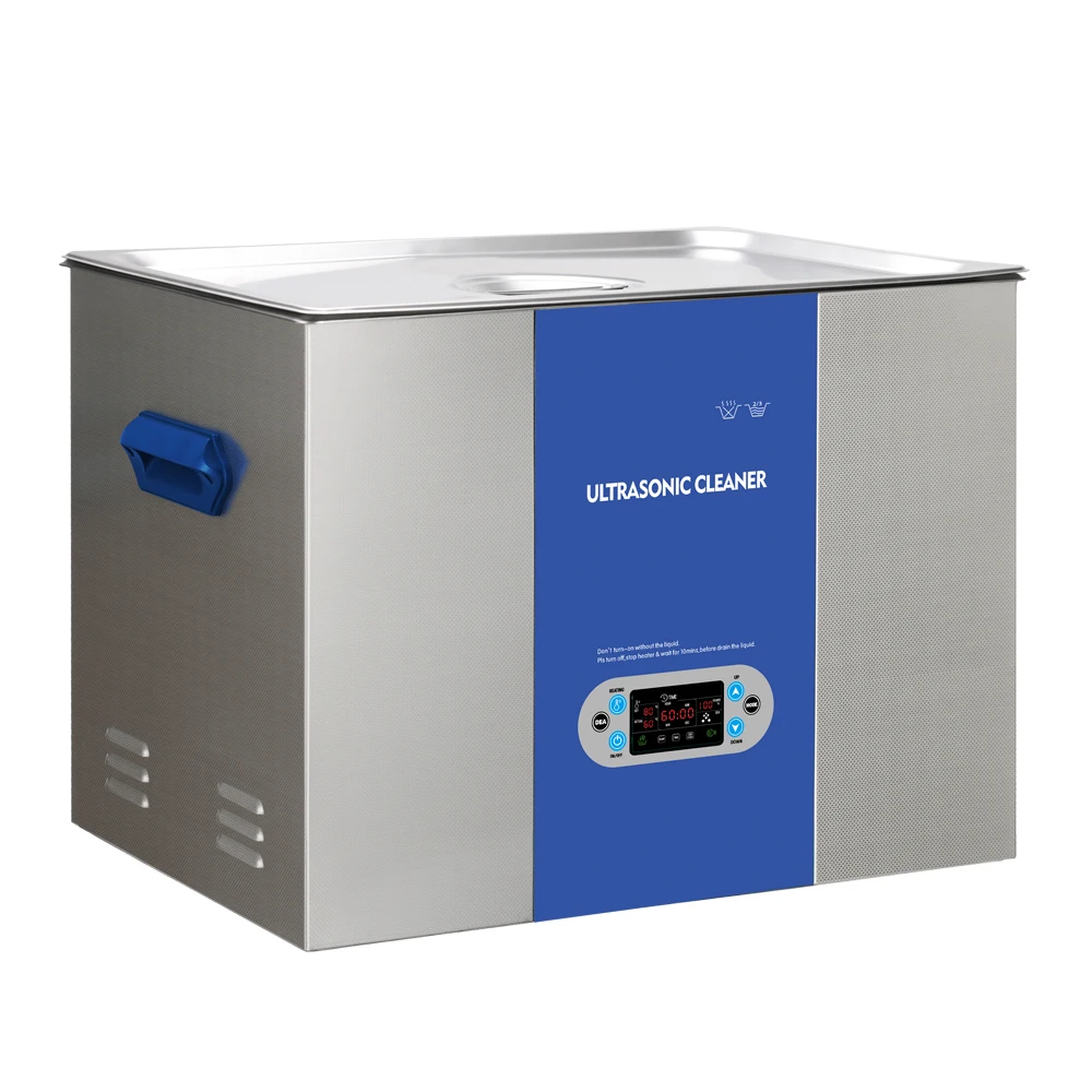 Ultrasonic Jewelry Cleaner 30L 40kHz 600W Adjustable Time & Temperature Ultrasonic Cleaning Machine for Rings Necklaces Jewelry