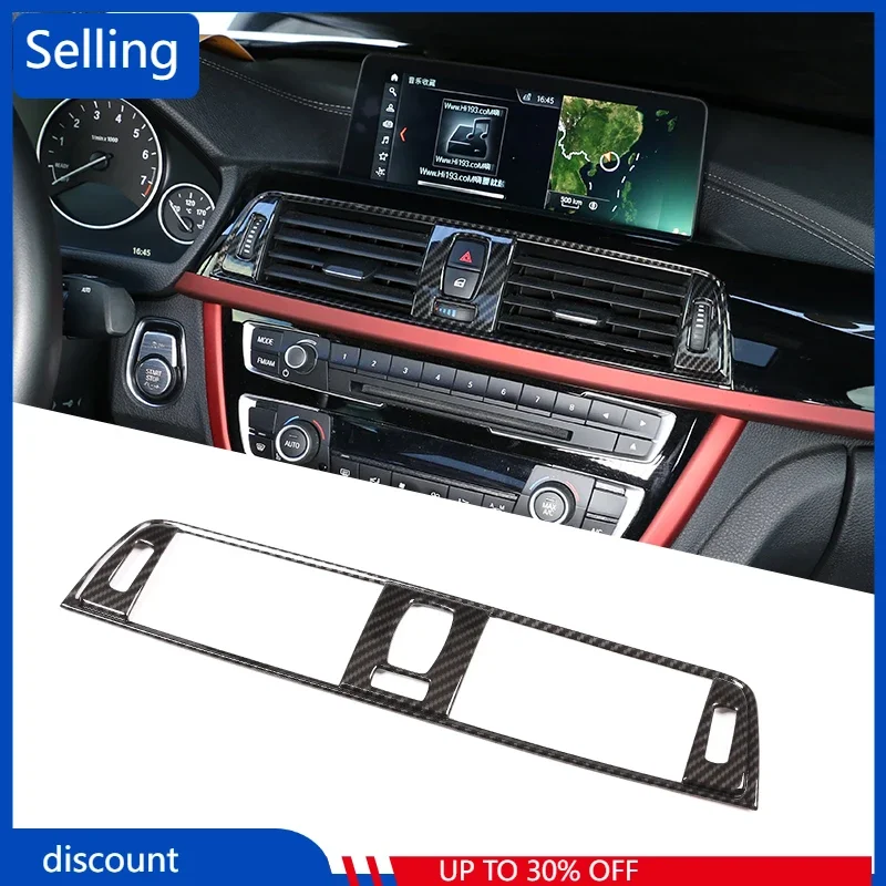 

Для BMW 3 серии F30 2013-2018 автомобильные аксессуары углеродное волокно ABS Кондиционер вентиляционная рама отделка 1 шт. Быстрая доставка