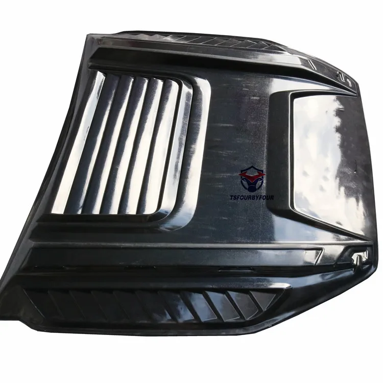 Taishuai New Style 4x4 Pickup Black Full Bonnet Scoops Cover For Ranger T7 T8 2012+Accessories Kits