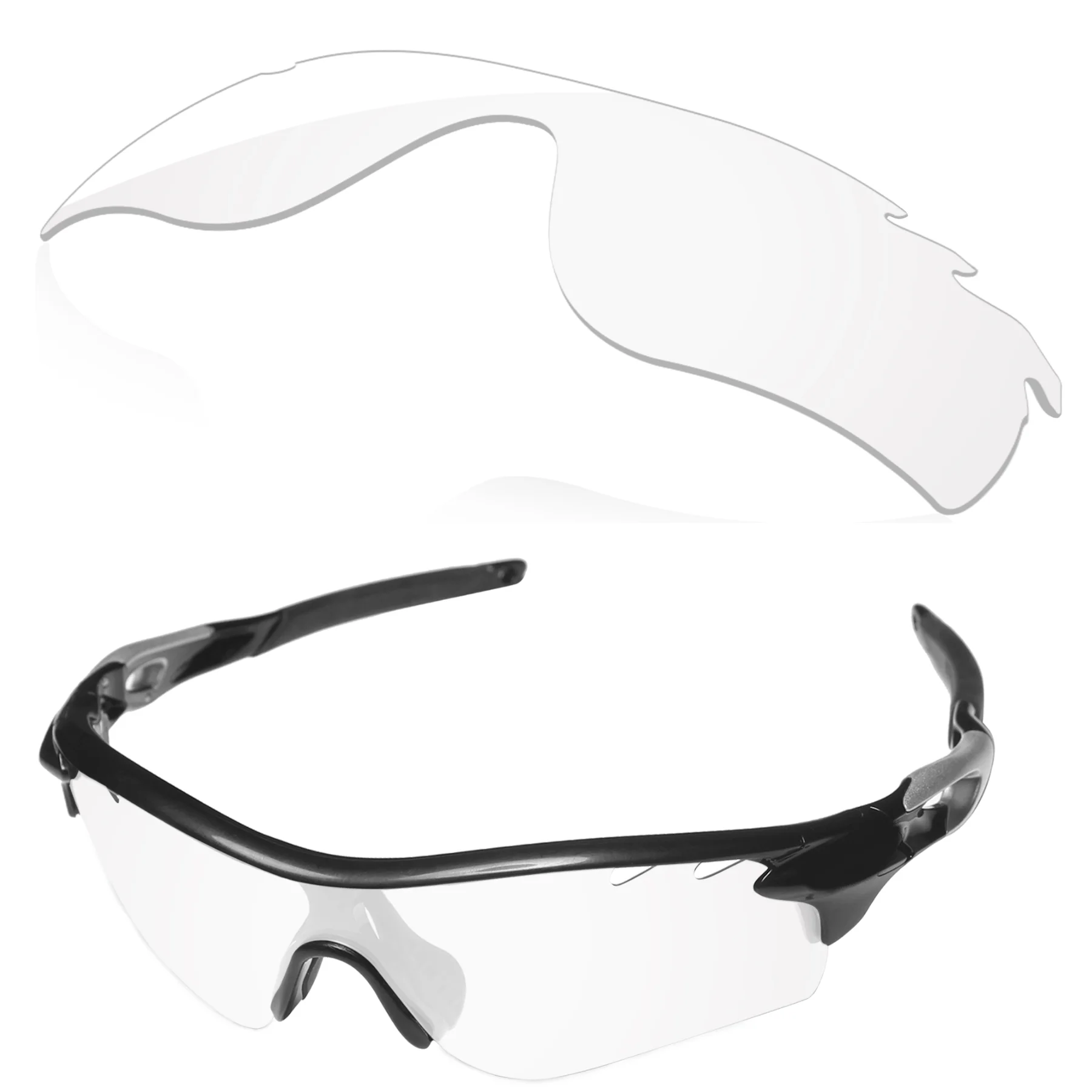 SunglassDoctor Polarized Replacement Lenses for Oakley RadarLock Path Vented Sunglasses - Multiple Options
