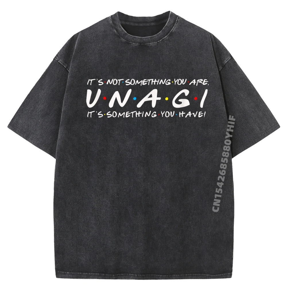 

Unagi Mindfulness Total Awareness Sayings Tops & Tees Luxury Designer Mens Printed T Shirts Street Washed Tops Tees Discount