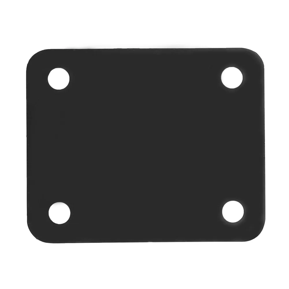 

2Pack Steel Alloy​ Neck Plate ​4-Bolt ​Black/Silver ​Bass Neck Plate​ ​With Screws​ ​Guitar Neck Plate​