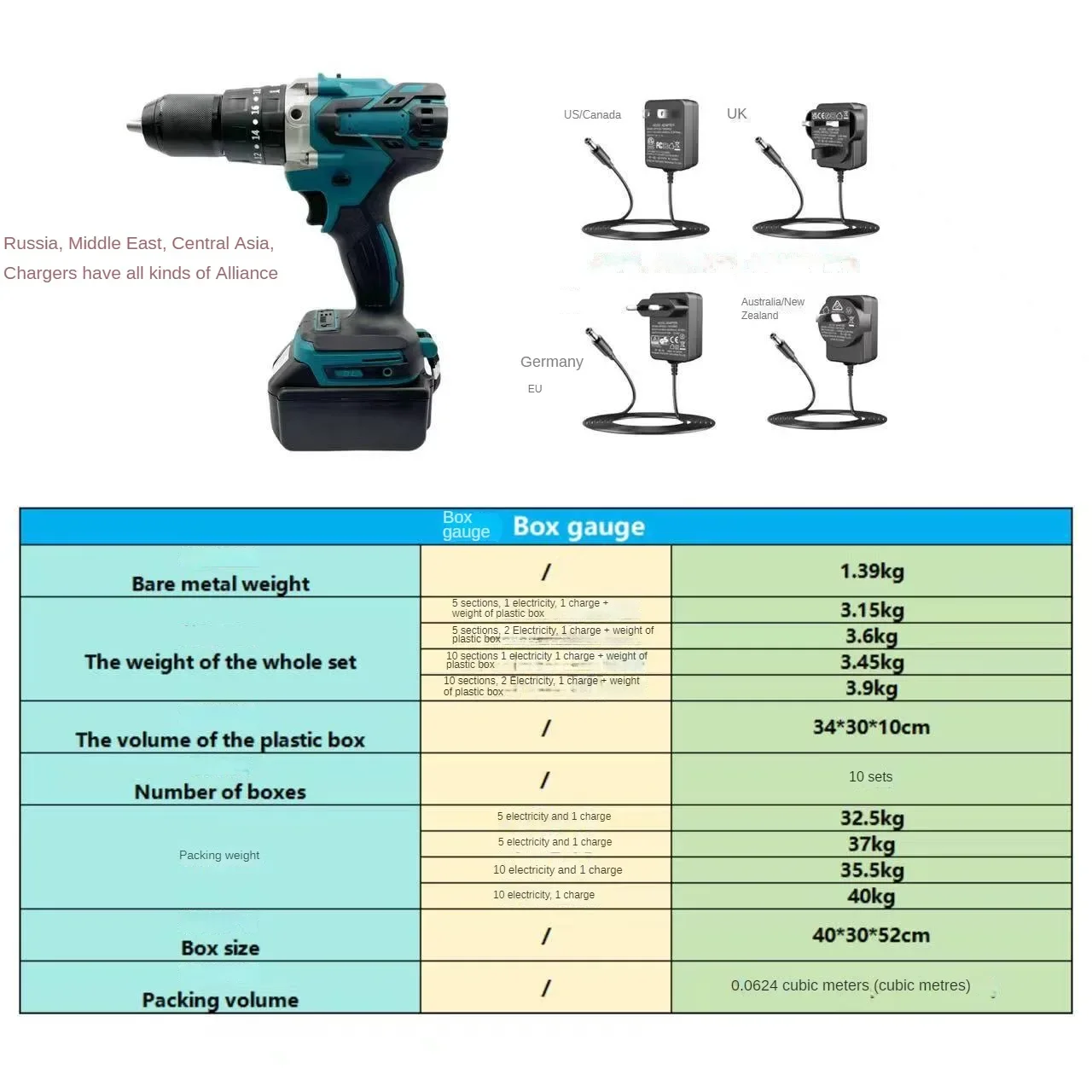 

13mm Brushless Lithium Electric Drill Dual Speed Charging Hand ElectricDrill Tool Hand Gun Drill Household Electric Screwdriver