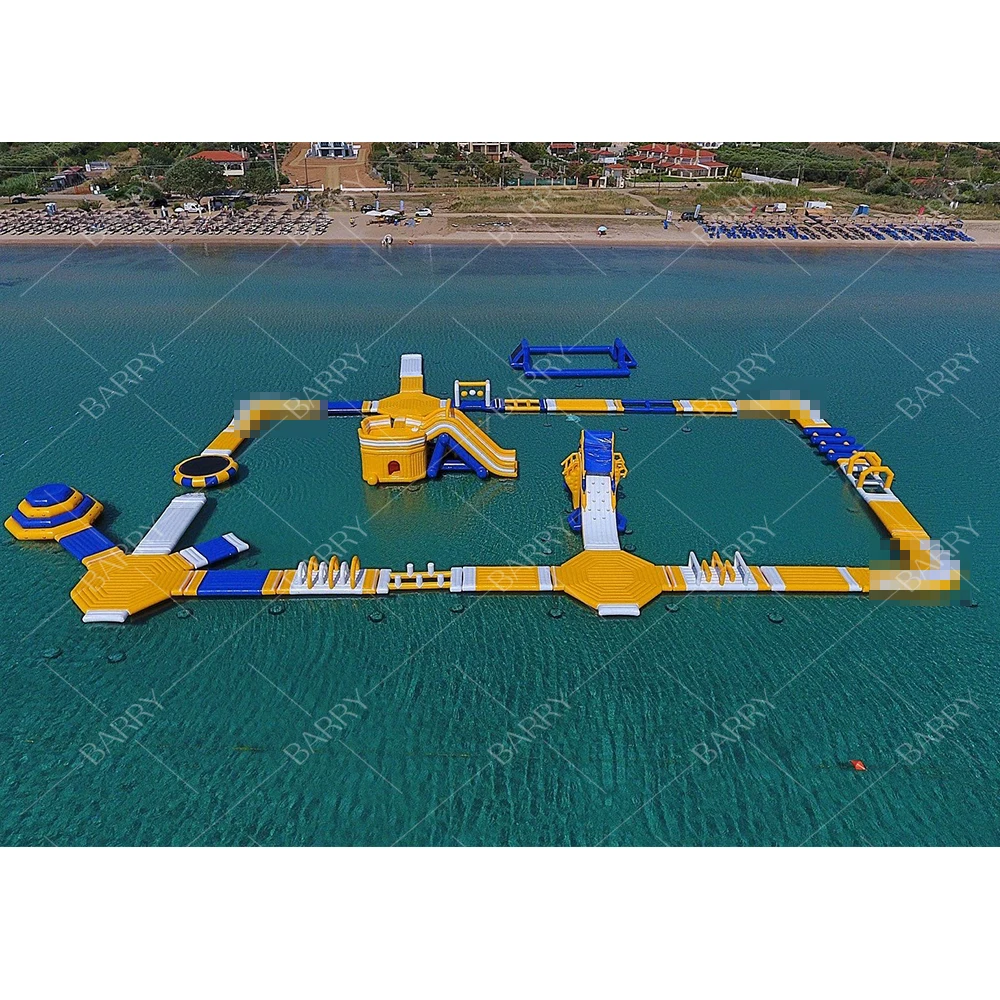 

Manufacturer Water Equipment Aquatic Park Sea Floating Water Obstacle Course Large Inflatable Water Park Aqua Park in Summer