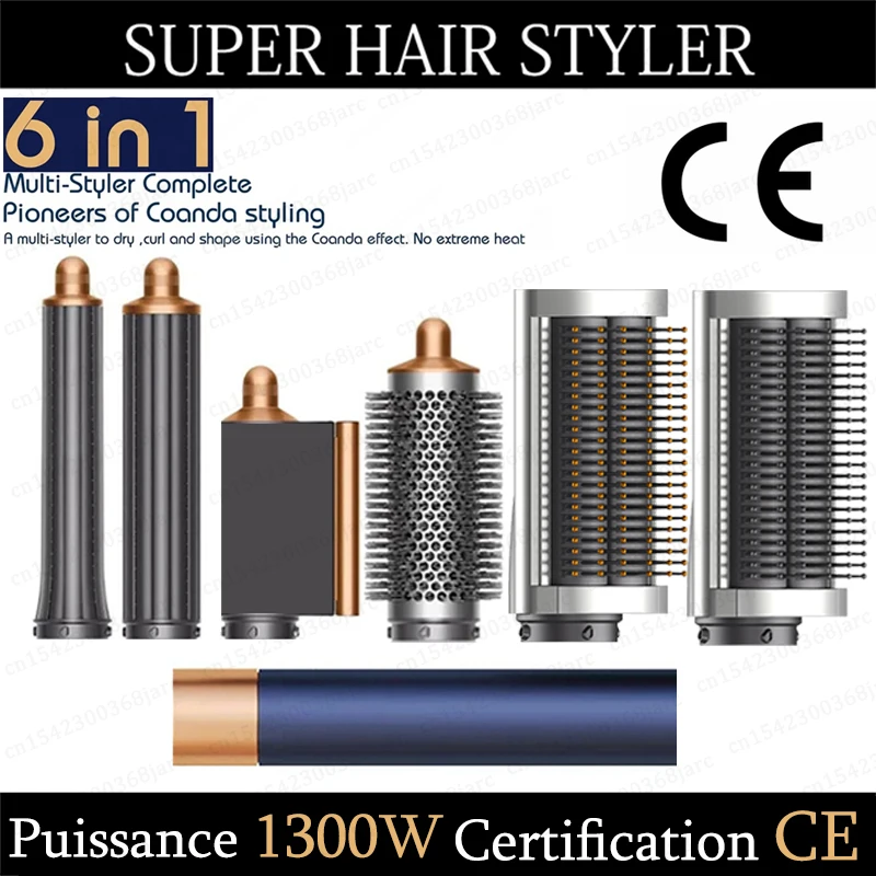 SenCiciMen X9 Multi Haar Styler Lockenstab Haar Heißluft Pinsel Curling Barrel Haartrockner Salon