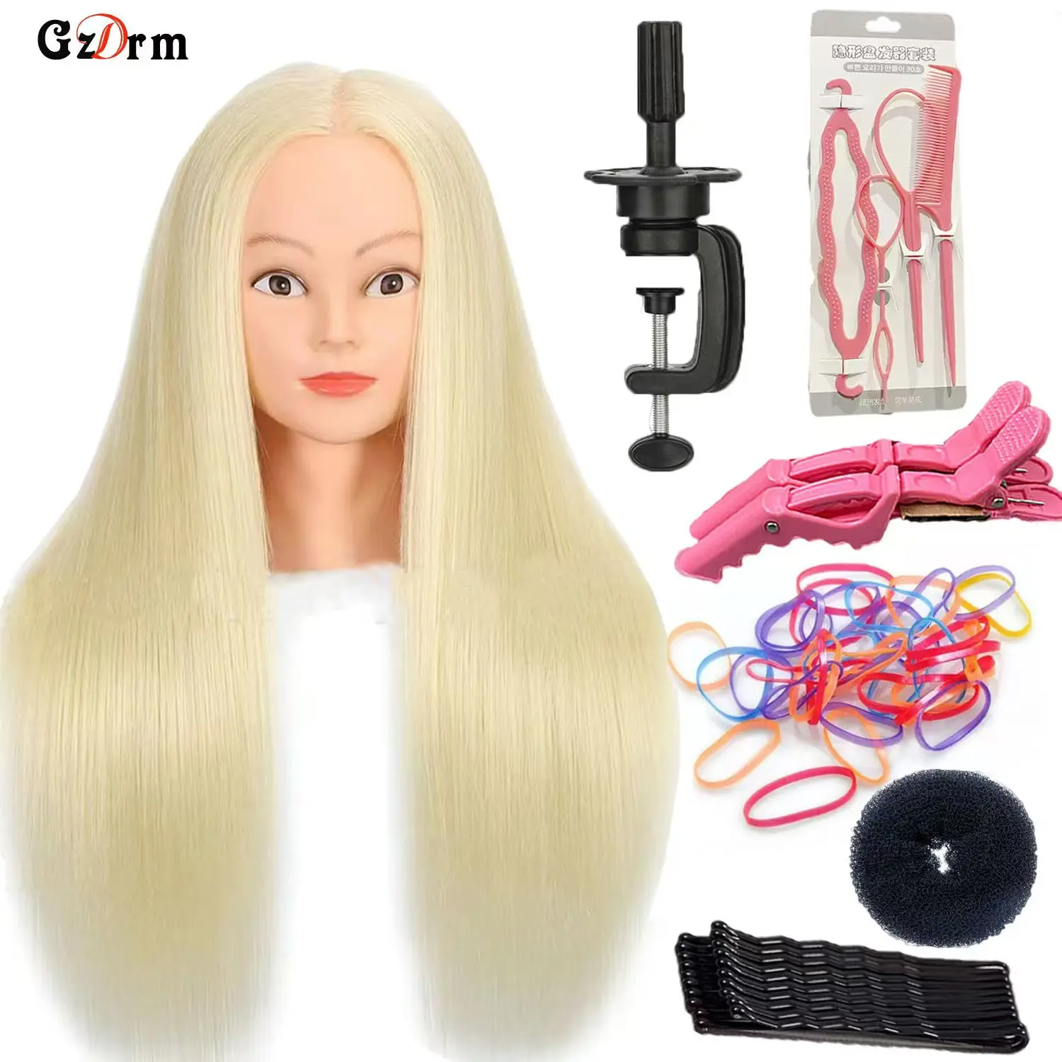 Realistic Wig Display Head, 54cm Circumference