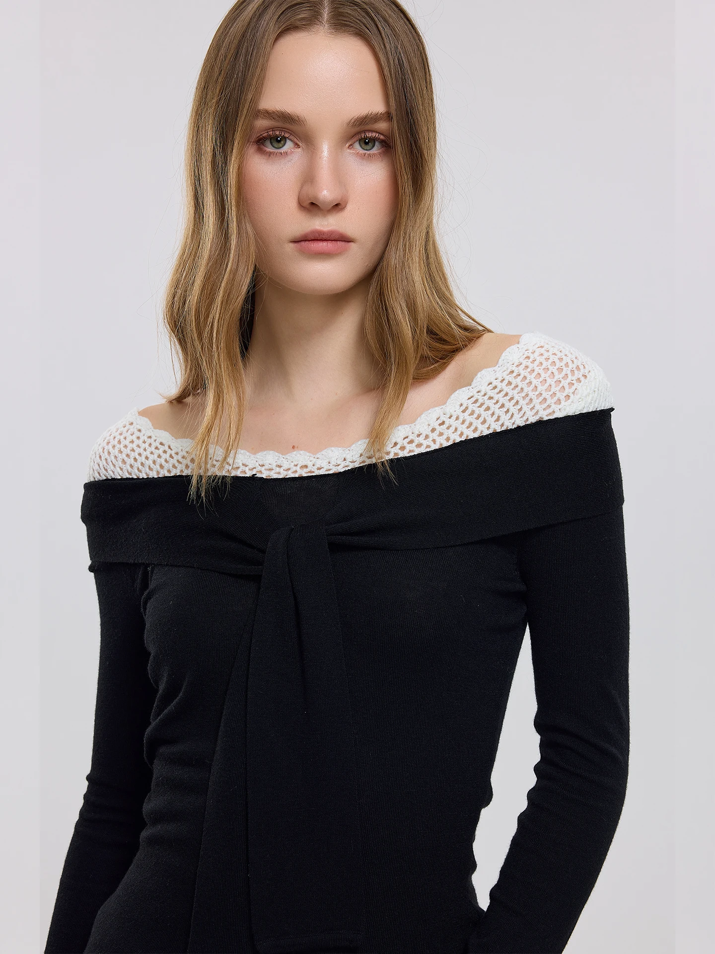 

Ооф! Женский вязаный свитер Time Winter Bla из шерсти, облегающий, для ношения под одеждой, длинный рукав, для повседневной носки