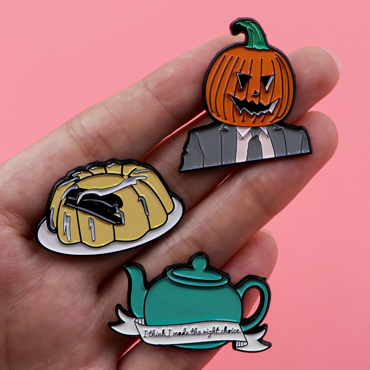 Office TV SHOW Enamel Pin Brooches for Women Men Lapel Pins Badges on Backpack Clothing Accessories Fashion Jewelry Friends Gift