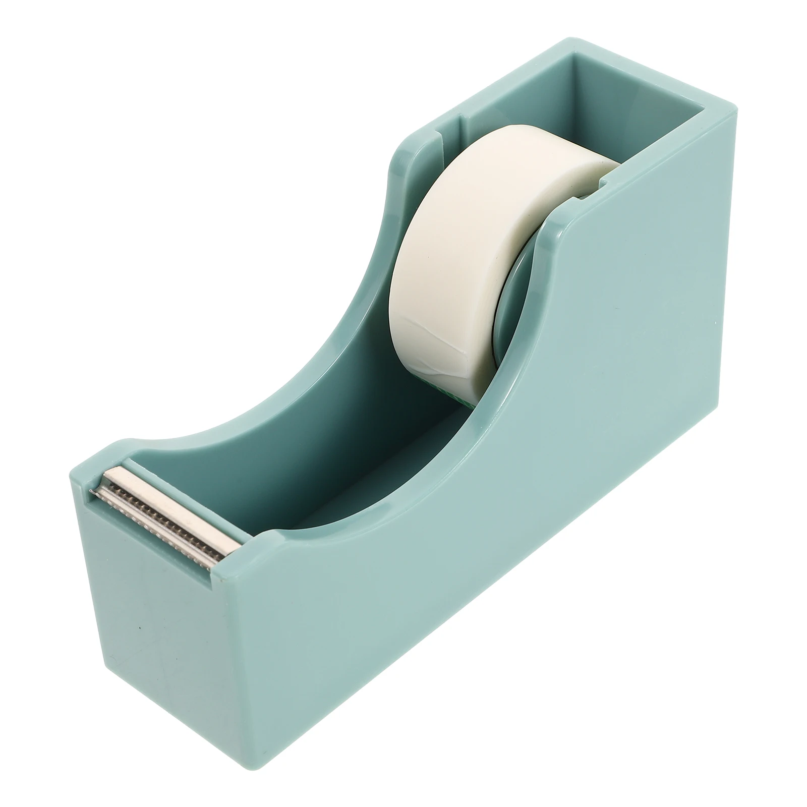 Tape Cutter Portable Dispenser Mini Small Pocket Holder Tool Plastic Convenient