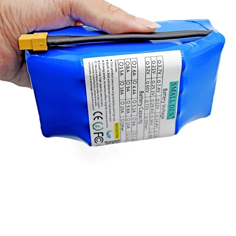 36 В 5,2 Ач 10S2P новый оригинальный литиевый аккумулятор 18650 500 Вт аккумуляторная батарея автомобильный аккумулятор встроенный 15A BMS