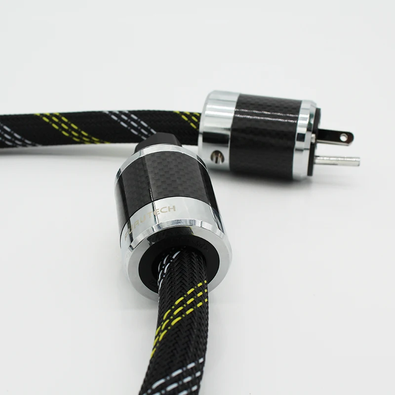 FP-3TS20 Occ Koper Ac Power Kabel Ons Versie Hifi Stroomkabel Met Carbon Fiber Connector Plug