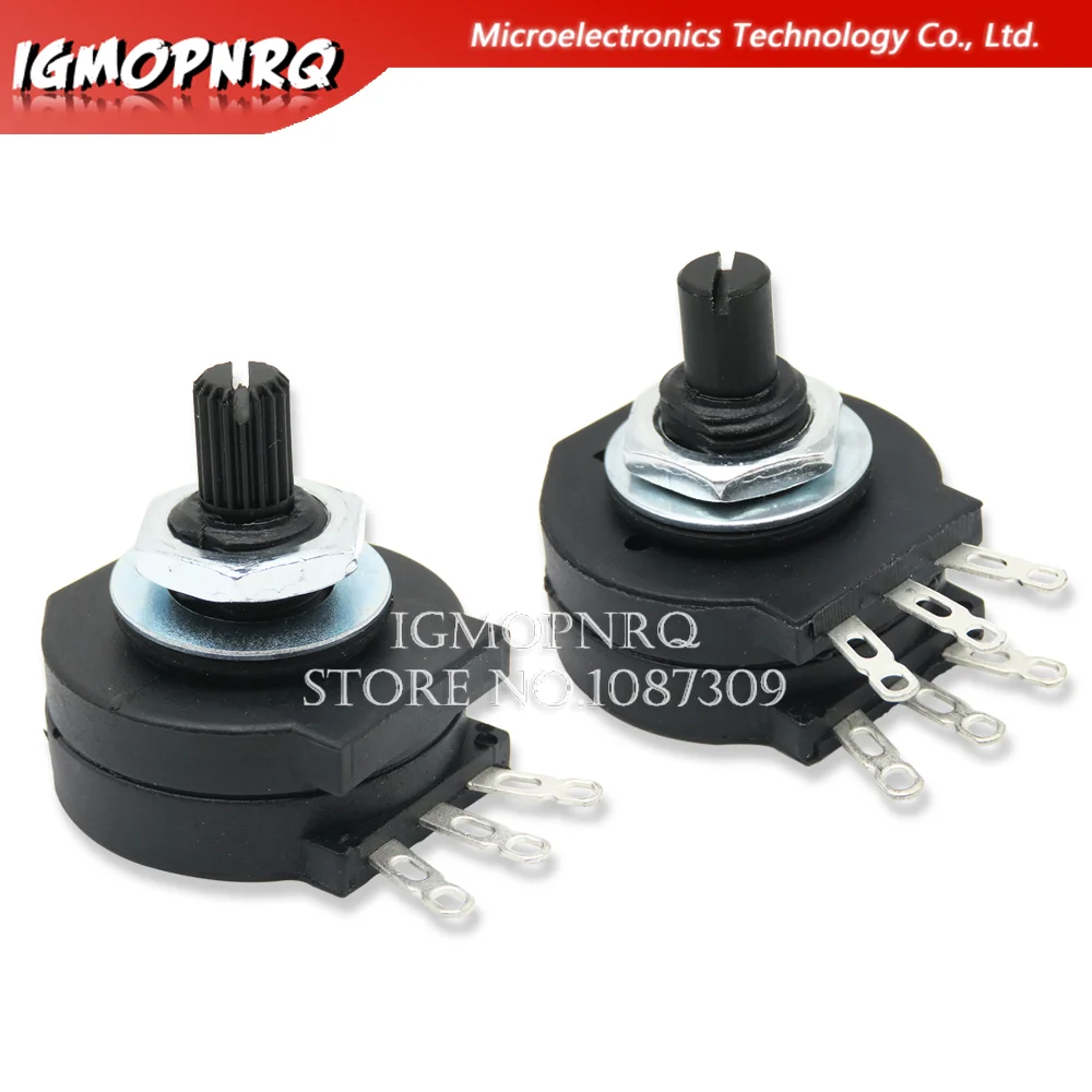 5 PCS เครื่องเชื่อม Potentiometer RVS28P-B102 2W 1K เชื่อมเครื่อง RVS28 B102 3PIN 6PIN 10K