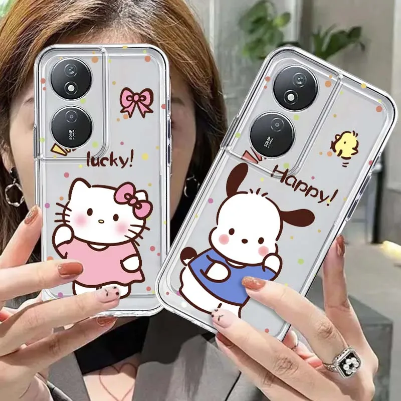 

Gentle Fresh Pochacco Kitty Phone Case For Huawei Mate Pura Nova 80 70 60 13 14 VE Pro Plus Ultra Space
