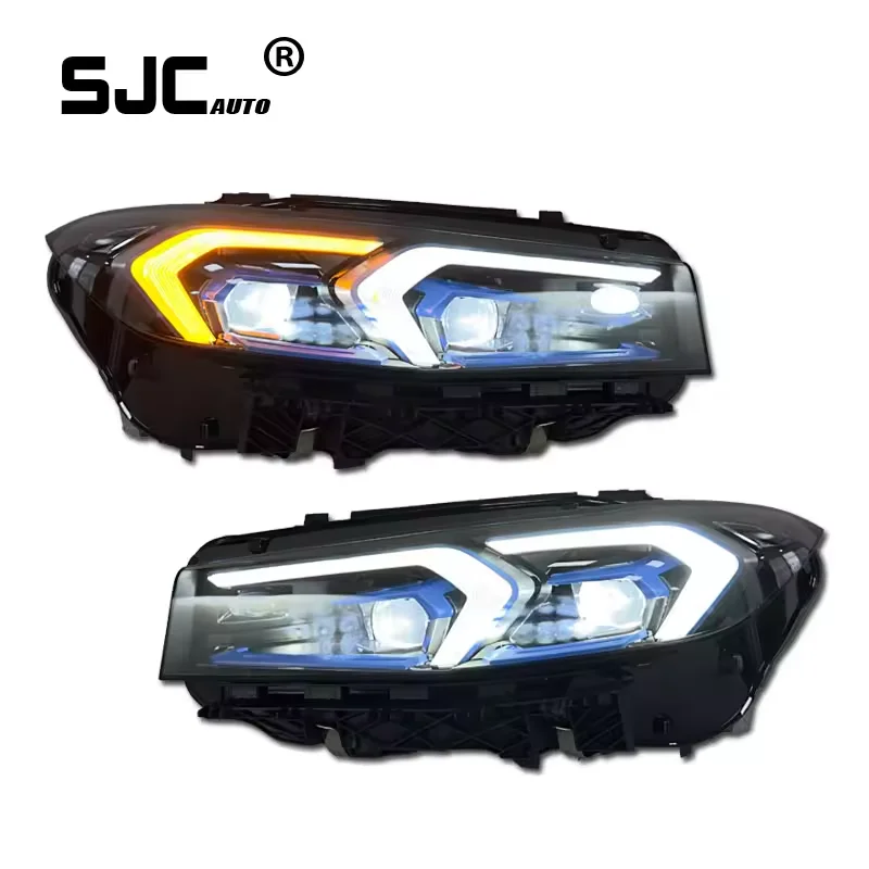 

SJC Auto For BMW 3 series G20 headlight new LED assembly 2013-2018 high equipped daytime running light headlights