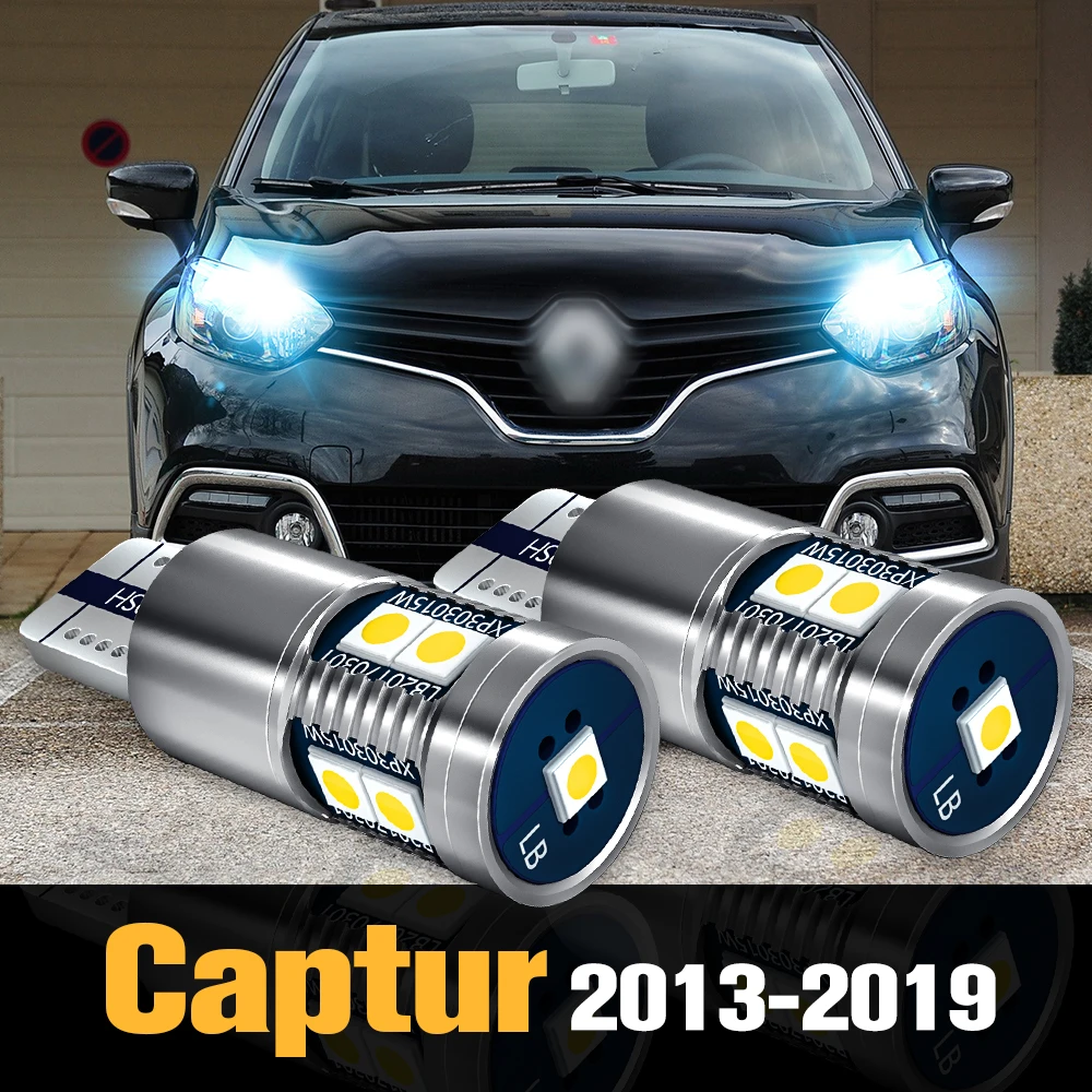 

2pcs Canbus LED Clearance Light Parking Lamp Accessories For Renault Captur I 2013-2019 2014 2015 2016 2017 2018