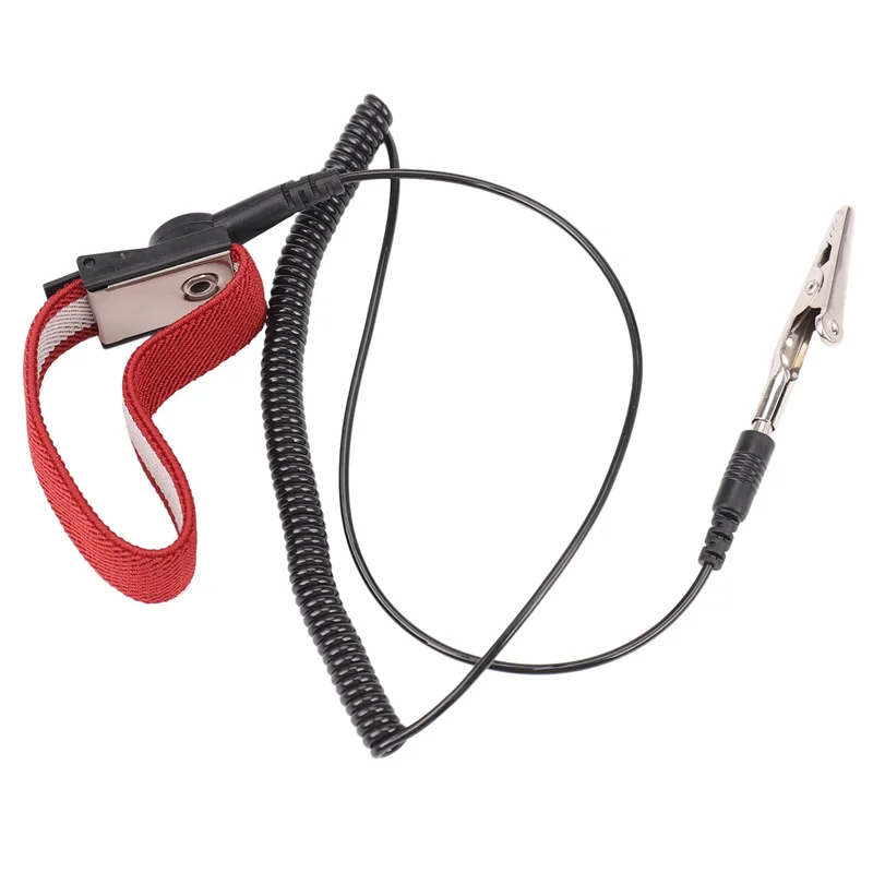 A36T-3X جديد مضاد للكهرباء الساكنة ESD حزام قابل للتعديل الاستاتيكيه التأريض سوار المعصم الفرقة