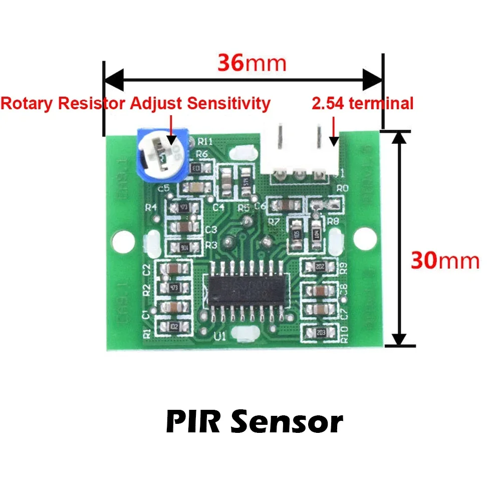 DIY MP3 Music Voice Playback Kit with PIR Sensor Sound Recording Module USB Download Support TF Card for Gift Store Welcomer