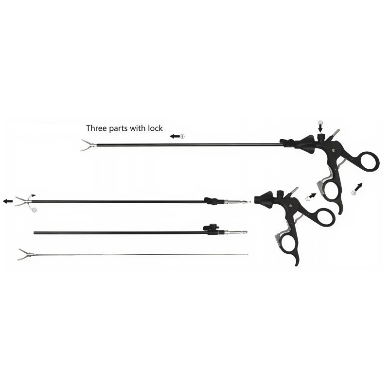 2026 New High Quality 5mm Reusable Laparoscopic Gastric Forceps 10mm Anatomical Instruments Manual Abdominal Operation