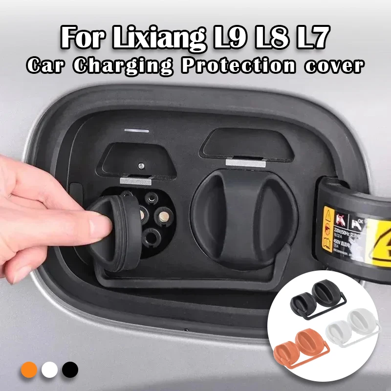 

Car Charging Port Protection Cover Waterproof Anti-dust Rubber Cover Dust Plug Cover for Li LiXiang L6 L7 L8 L9 Leading Ideal