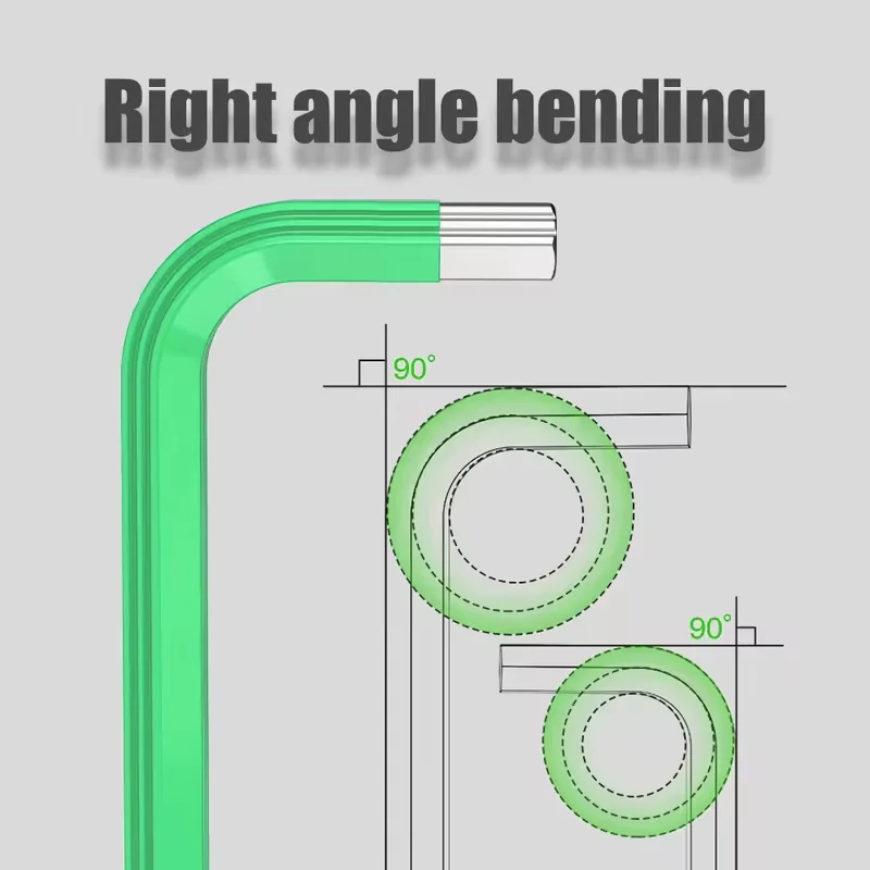 LAOA 9PC Hanging Screwdriver With an Extended Colored Hexagonal Wrench