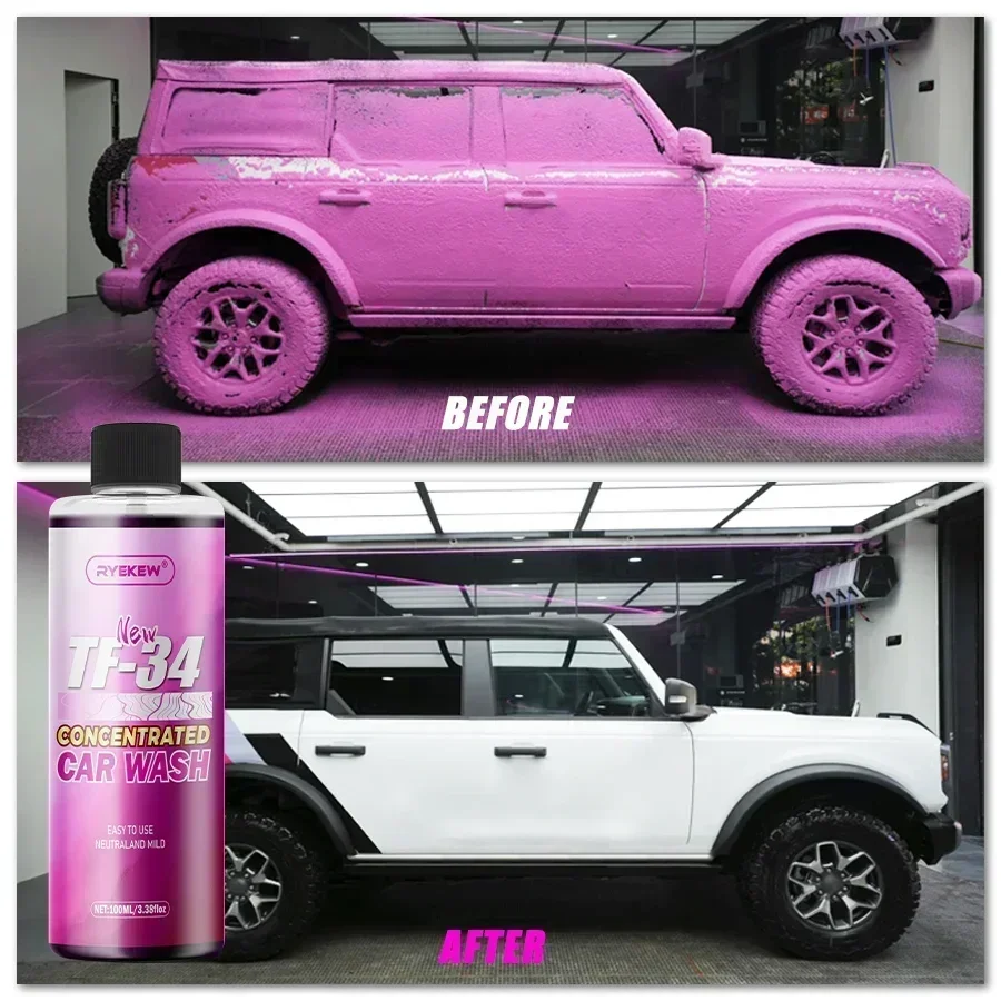 

QP12 Розовое пенящееся мыло для мытья автомобиля Extreme Bodywash и воска, (работки с пенопластовыми пушками/пистолетами или ведерками) для автомобилей, грузовиков