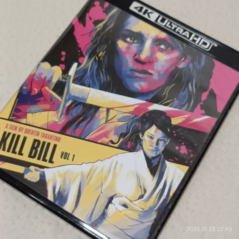 New 50G 4K Blu Ray Kill Bill Volume 1 And 2 Two Discs Set For Sale