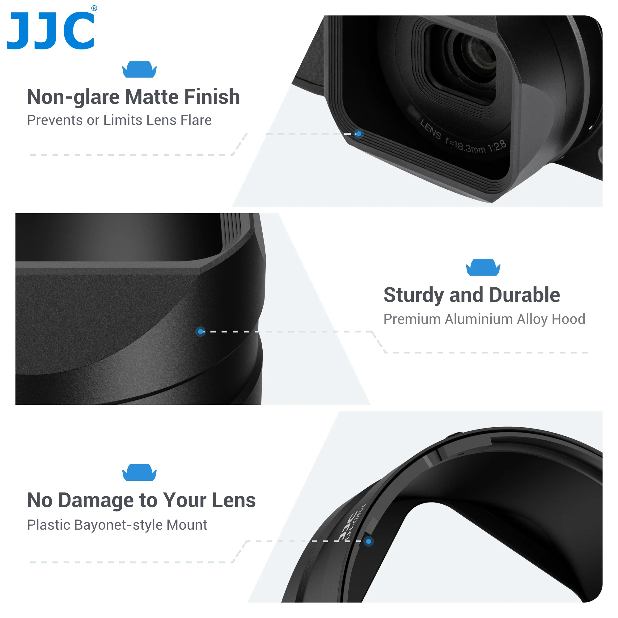JJC Metal Kare Lens Siperlikle - Camera Lens Protector incelemesi ve fiyatı