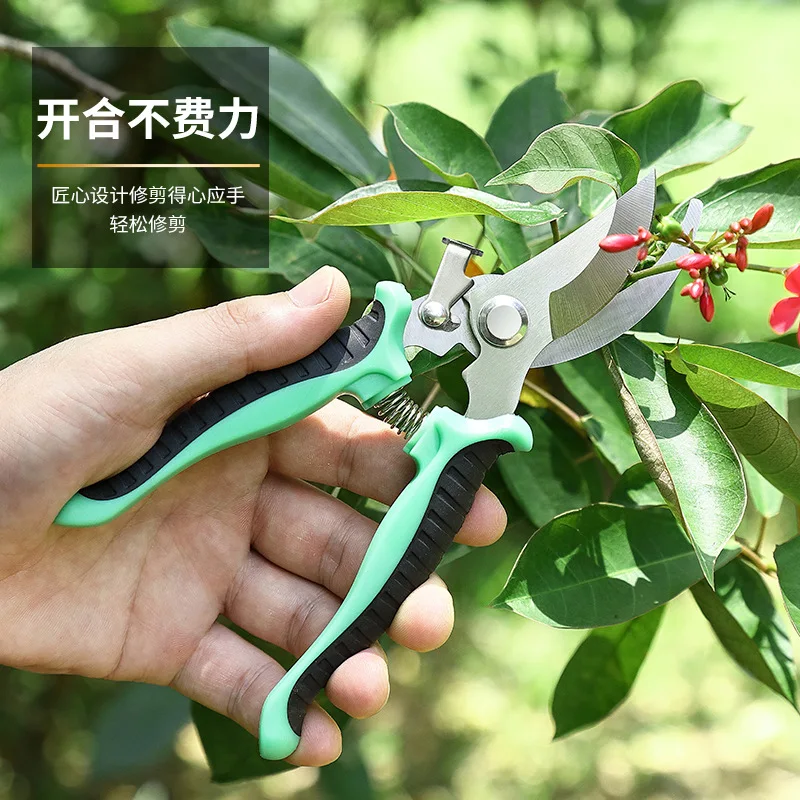 

Pruner Garden Scissors Professional Sharp Bypass Pruning Shears Tree Trimmers Secateurs Hand Clippers For Garden Beak Scissors