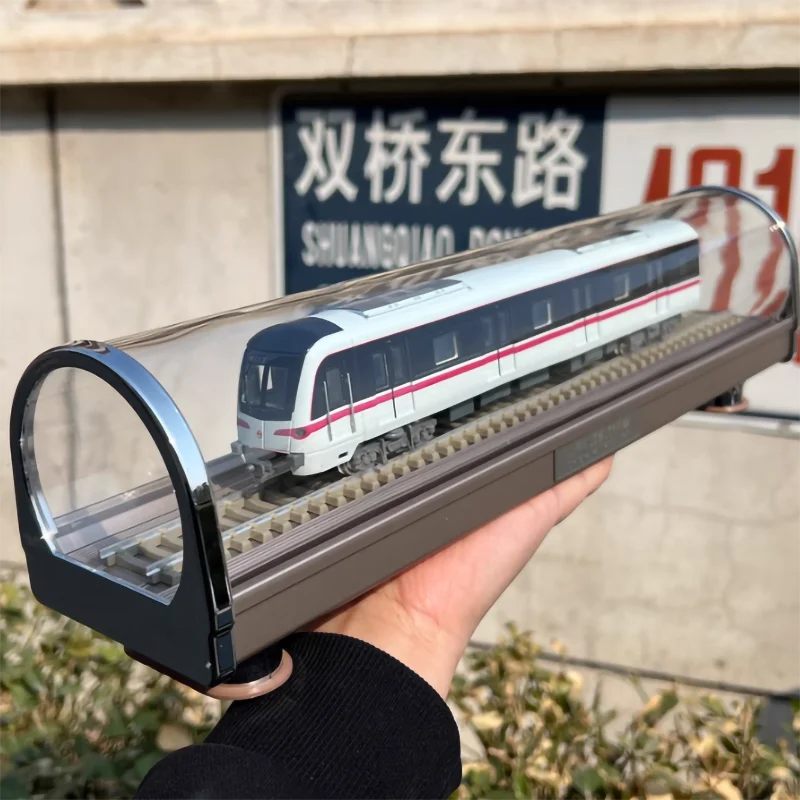 1/68 Scale Shanghai Light Rail Transit Subway Line 15 Model Line 6  Display Decoration  Collection Gift