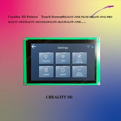 Creality 3D Printer Touch Screen halot-one/plus/pro halot-sky/2022/ray 5.0 inch Capacitive touch screen display lcd accessory