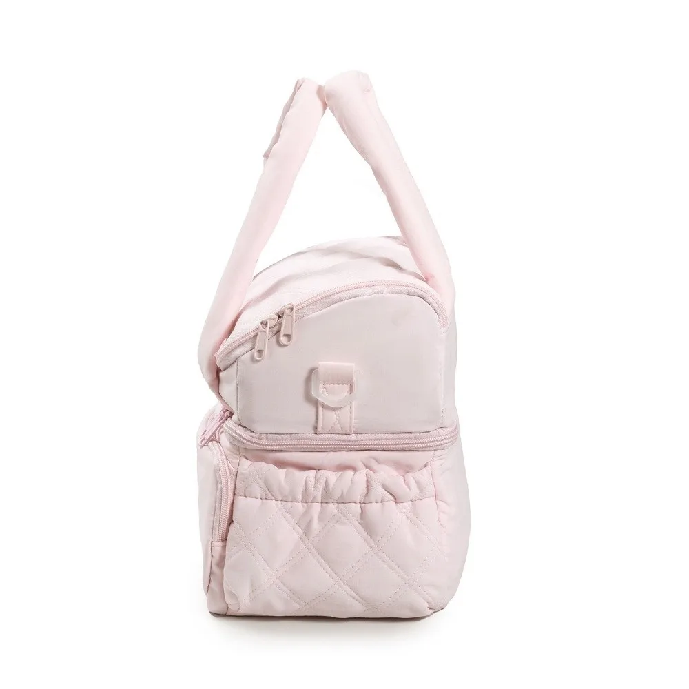 Tumbler Compartment Lunch Bag Double Layer Thickened Insulated Bag Heat Preservation Large Capacity Picnic Bag