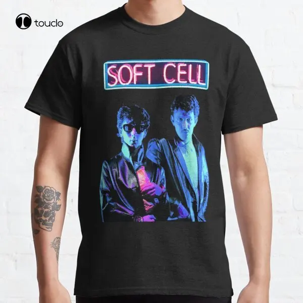 Soft Cell Classic T-Shirt Tee Shirt Custom Aldult Teen Unisex Digital Printing Fashion Funny New Xs-5Xl