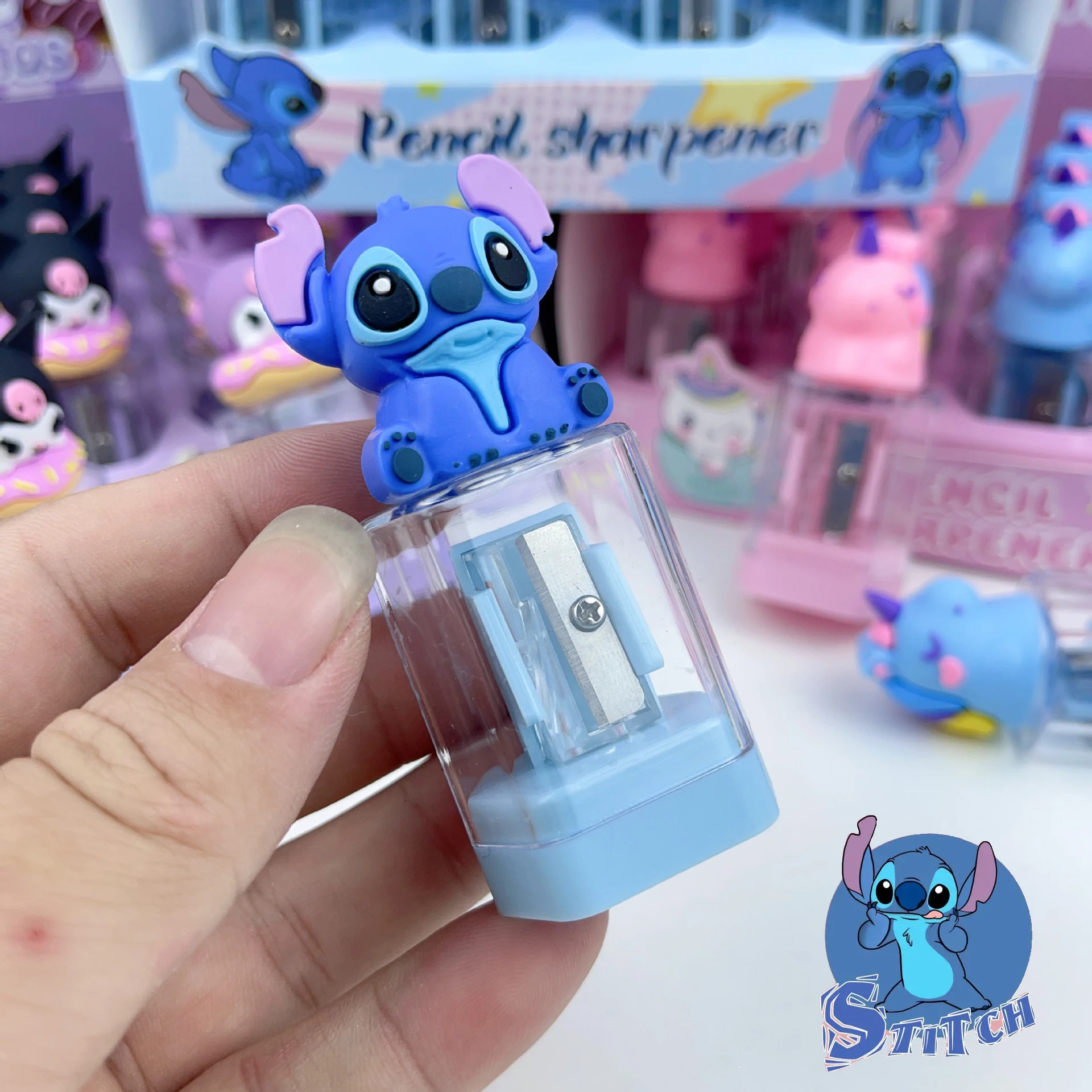 Disney LiLo Stitch Cartoon temperamatite Stitch Pattern temperamatite bambini studenti forniture di cancelleria per la scuola regali