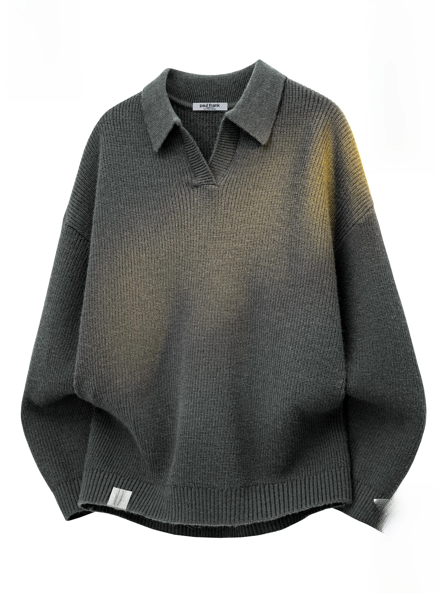 

PaulFrank Heavyweight Fce Lined Casual Thiened Men's Knitted Sweater Winter New Loose Warm Pullover Faionable Japanese...