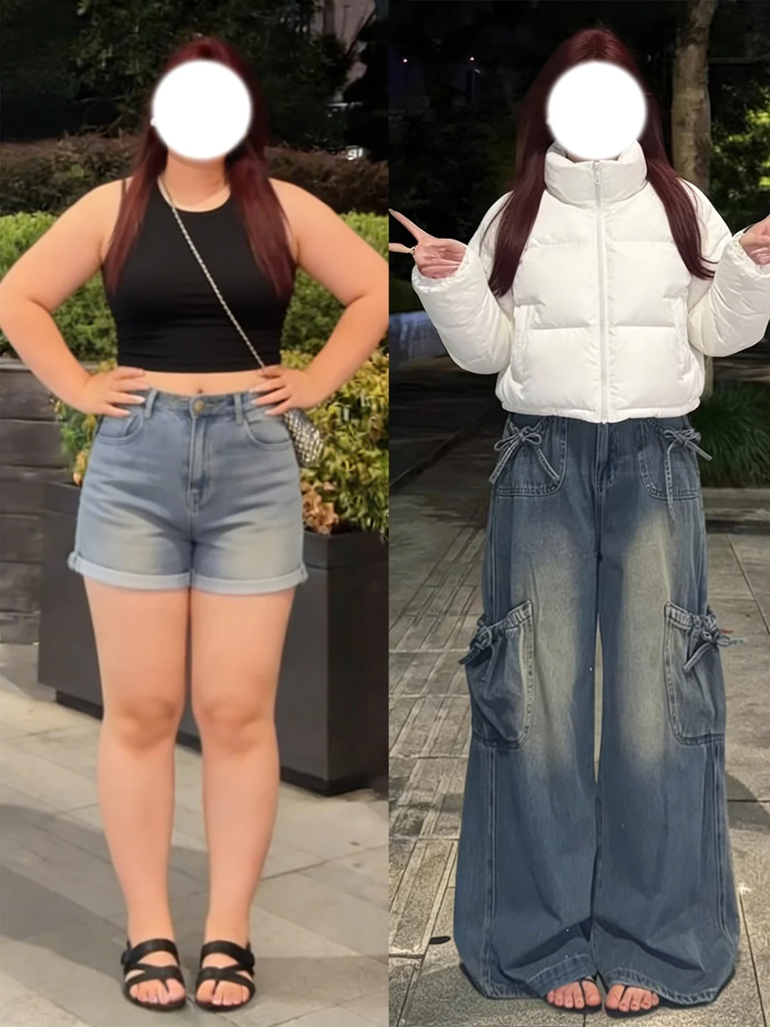 

Женские джинсы больших размеров синего цвета с бантом, с множеством карманов, свободные, широкие штанины, повседневные, с высокой талией, осенне-весенние, новинка