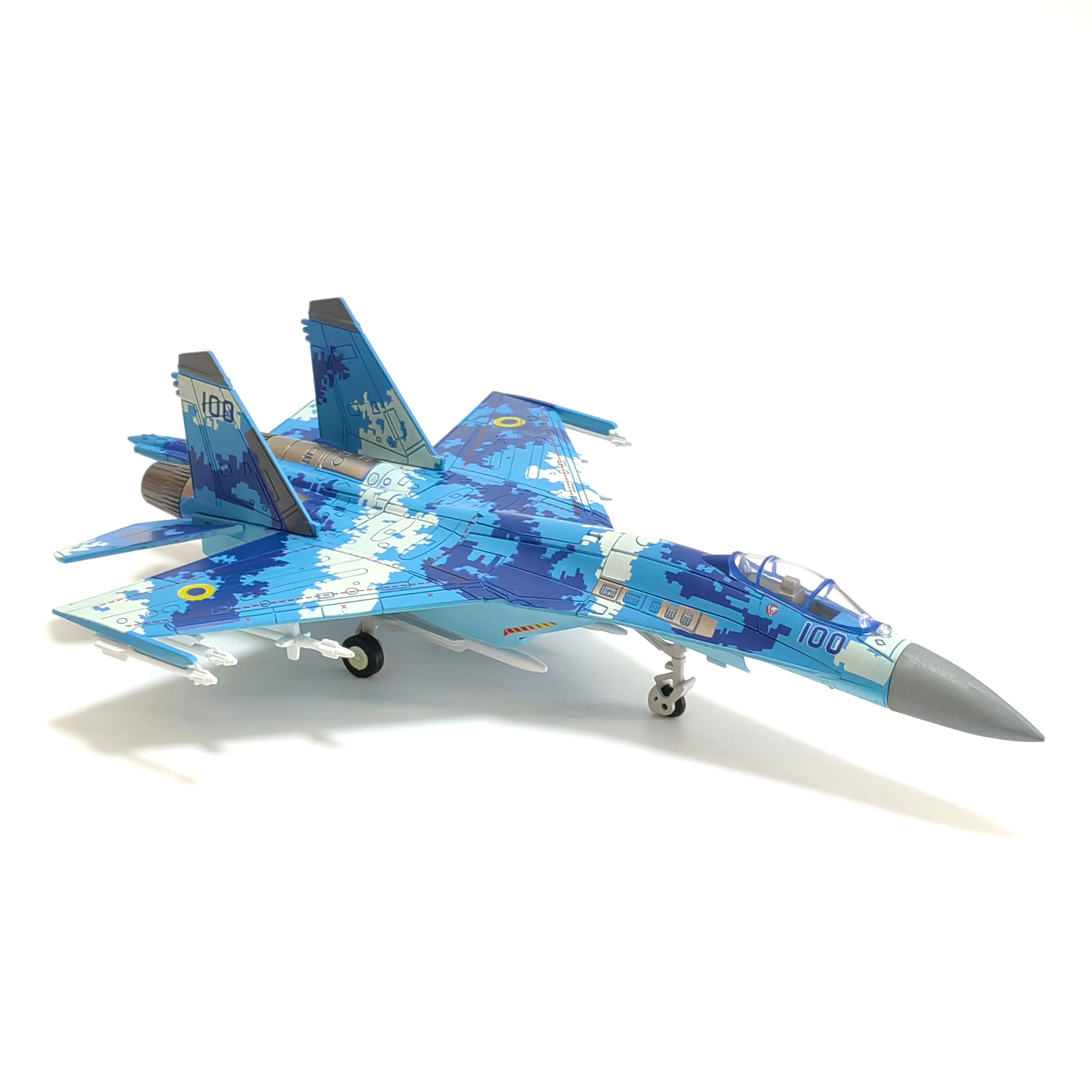 SU-57S F-14 SU-25 Montage-Simulationsmodell aus Kunststoff Kampfflugzeug Militärisches Ausstellungsmodell Kreatives Geschenk – Detail 38