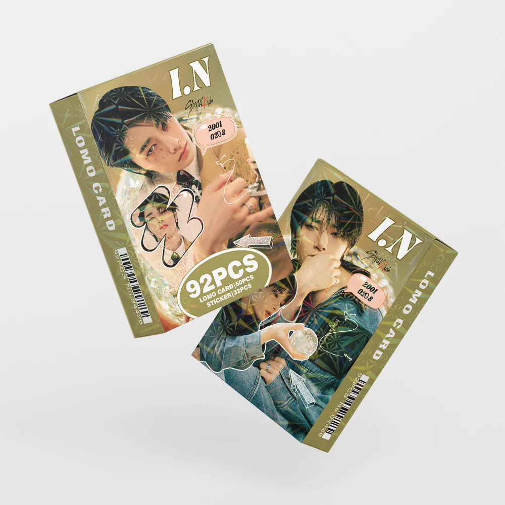92 بطاقة صغيرة للمشاهير الكوريين، بطاقات تهنئة "هولو" جديدة، ملصقات، بطاقات لومو، بطاقات صور المشاهير القابلة للجمع #5