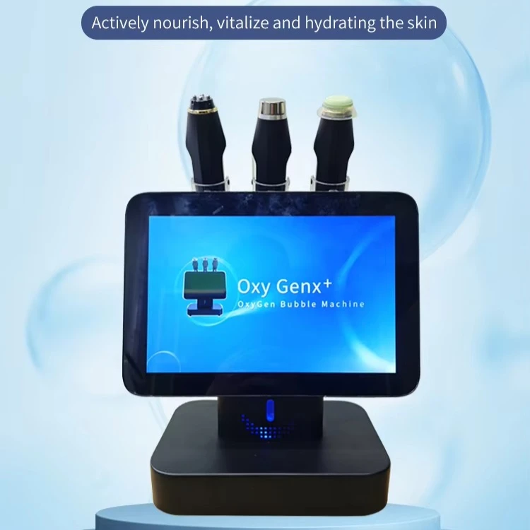 New Arrival 3 In 1 Oxygen Pod Skin Care Facial Exfoliation Capsule Brightening Lightening Co2 Bubble Cleansing Face Device