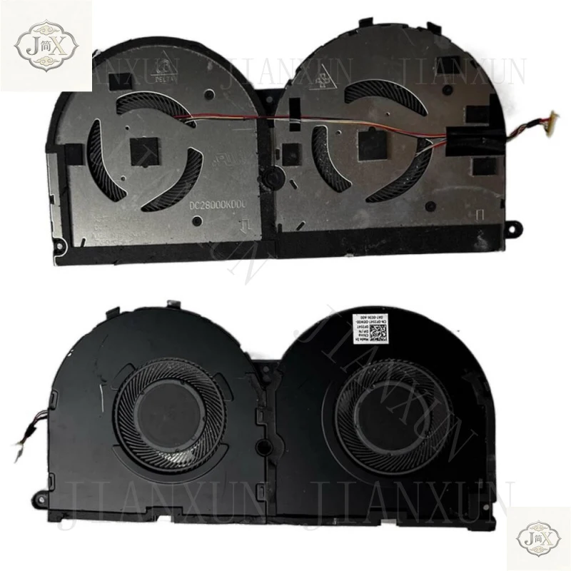 Dual Cooling Fan For Dell XPS 15 9575 M5530 2-in-1 0P354T P354T DC28000KDD0 NS85C05-17E26