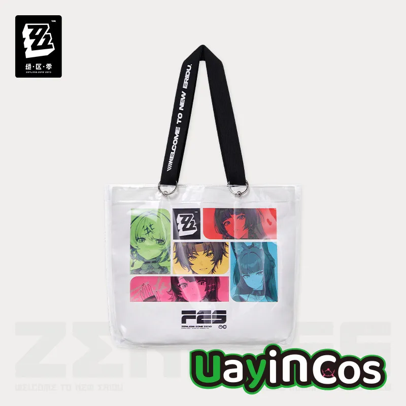 Original Game ZZZ Zenless Zone Zero Ellen Joe Hoshimi Miyabi  Shoulder Bags Simple Tote Bag Handbags Purse Women Anime Game Toy