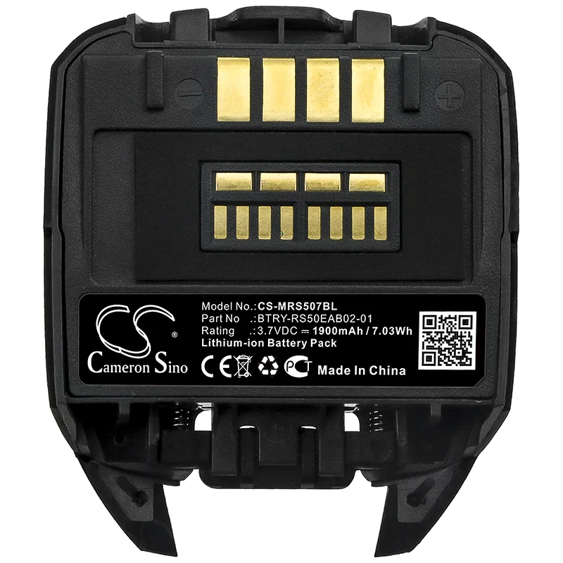 

OrangeYu 1900mAh Barcode Scanner Battery BTRY-RS50EAB02-01 for Motorola RS507, RS507X, RS50EA