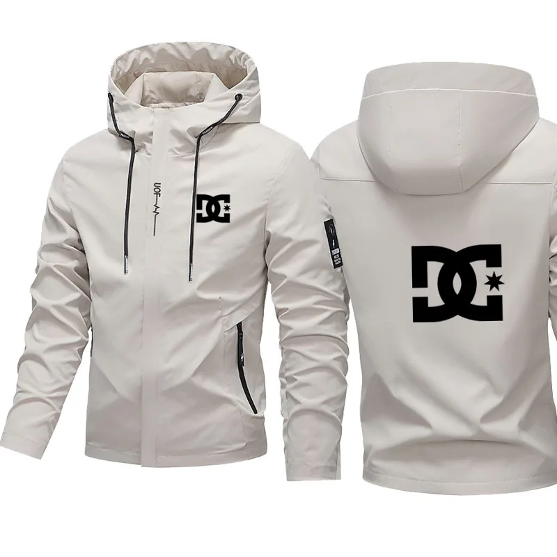 

2026 Spring New Men's Hooded Jacket - Sports, Leisure, Fashion Outdoor Top